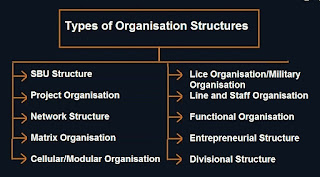 Types of Organisation Structure