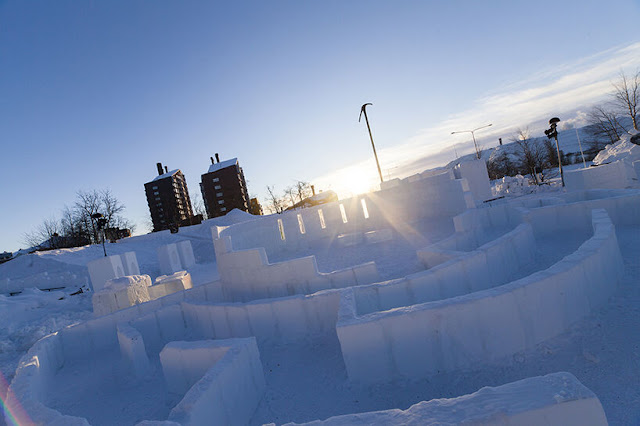 labyrinthe de glace