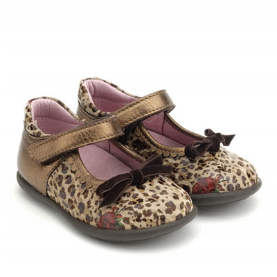 Zapatos Niña Merceditas Hispanitas CHild Leopardo