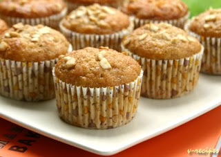 CARA MEMBUAT MUFFIN PISANG KACANG METE