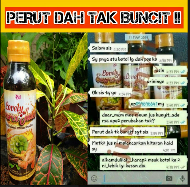 Lovely Secret Juice - Jamu Kembali Dara Murah