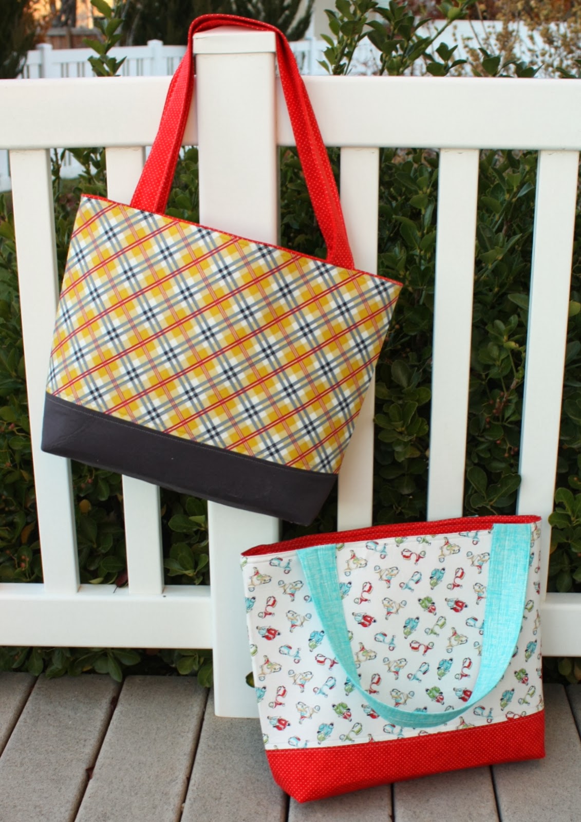 Simple Sturdy Tote Bag Tutorial