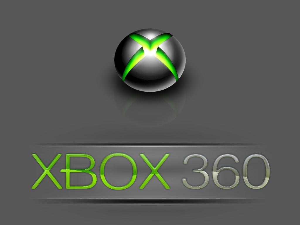 xbox 360 logo em fundo preto