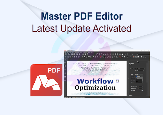 Master PDF Editor Latest Update Activated