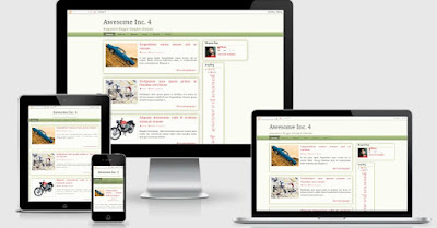 Template Blogger Responsive Awesome Inc. 4