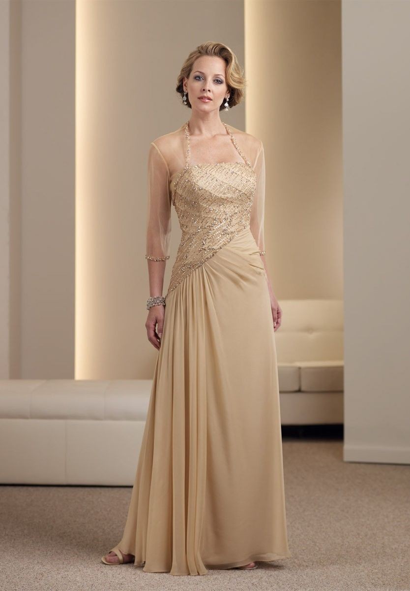 WhiteAzalea Mother of The Bride Dresses: Fashionable Gold Mother of the