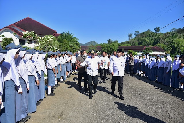 Gubernur Edy Rahmayadi Kukuhkan Satuan Pendidikan Aman Bencana Wilayah Sibolga-Tapteng