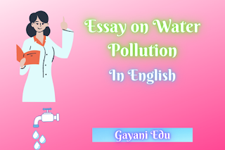 Essay on water pollution