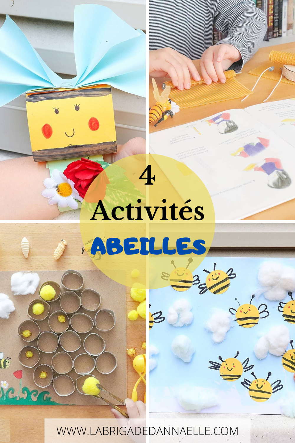 L'abeille butineuse - Jeu DIY de codage {Activité} - Maman Sur Le Fil