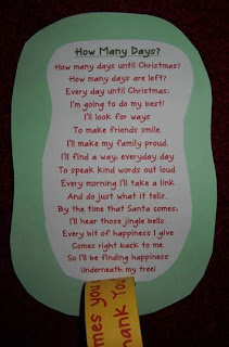 Acts of Kindness Countdown:Here is a freebie and directions on making a different kind of countdown for the holidays!