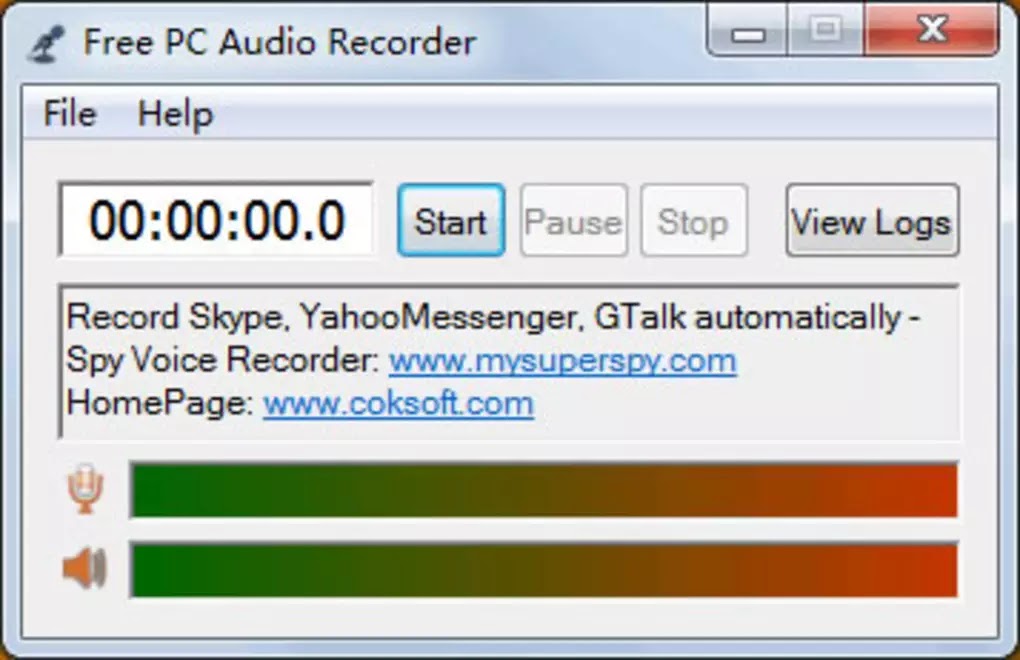 Audio Recorder software free download for pc-BDTechnics