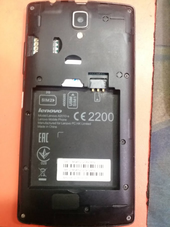 Lenovo A2010-A S256 Flash File Stock Rom