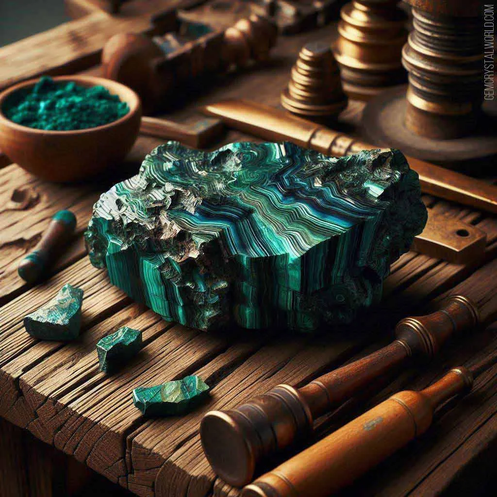 Where can malachite be found?