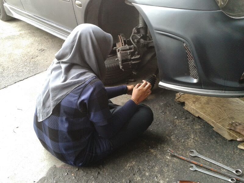 Am Auto Service Penang: Waja tukar driveshaft