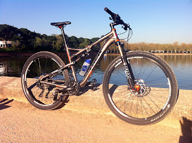 Probando una bici doble de 29 pulgadas, la Trek Superfly 100 AL Elite