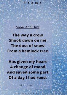 dust of snow full poem