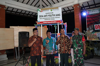 Bawaslu Jepara Launching Sukodono Desa Anti Money Politic