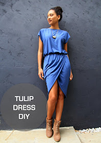 Overlap Wrap Dress tutorial