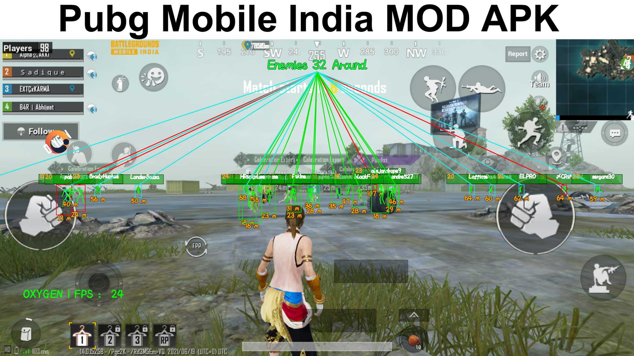 Pubg Mobile India Mod Apk Bgmi Hack Mod Apk Es Aimbot