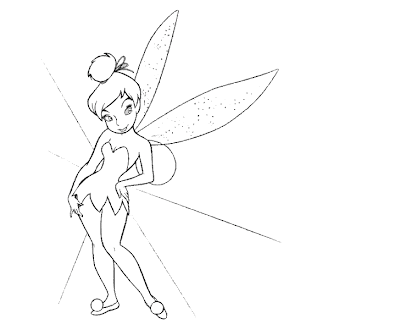 coloring pages tinkerbell and friends. Tinkerbell Coloring Pages