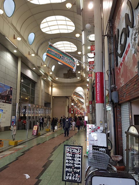 osaka tenjinbashi-suiji shopping street