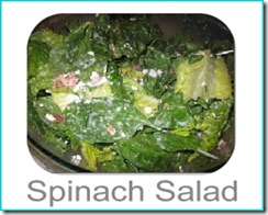 spinach salad
