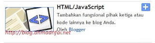 Tutorial Pasang Widget Recent Comments + Gravatar (http://blog.ahmadrifai.net)