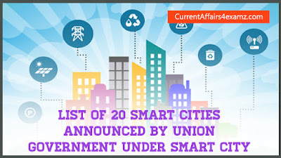 List of 20 Smart Cities
