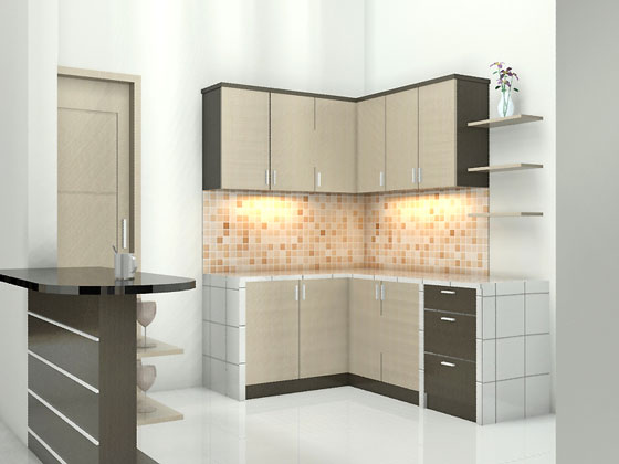 foto kitchen set minimalis