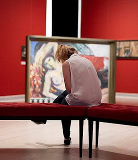 This is the only "Opening pic" of me. While waiting for my cameraman, I had the privilege to see everything, sit and think in the not-yet-open exhibition without the visitors. @Glódi Balázs, Ludwig Museum, 2014. Budapest