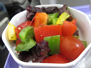 SriLankan Airlines to Colombo (salad)