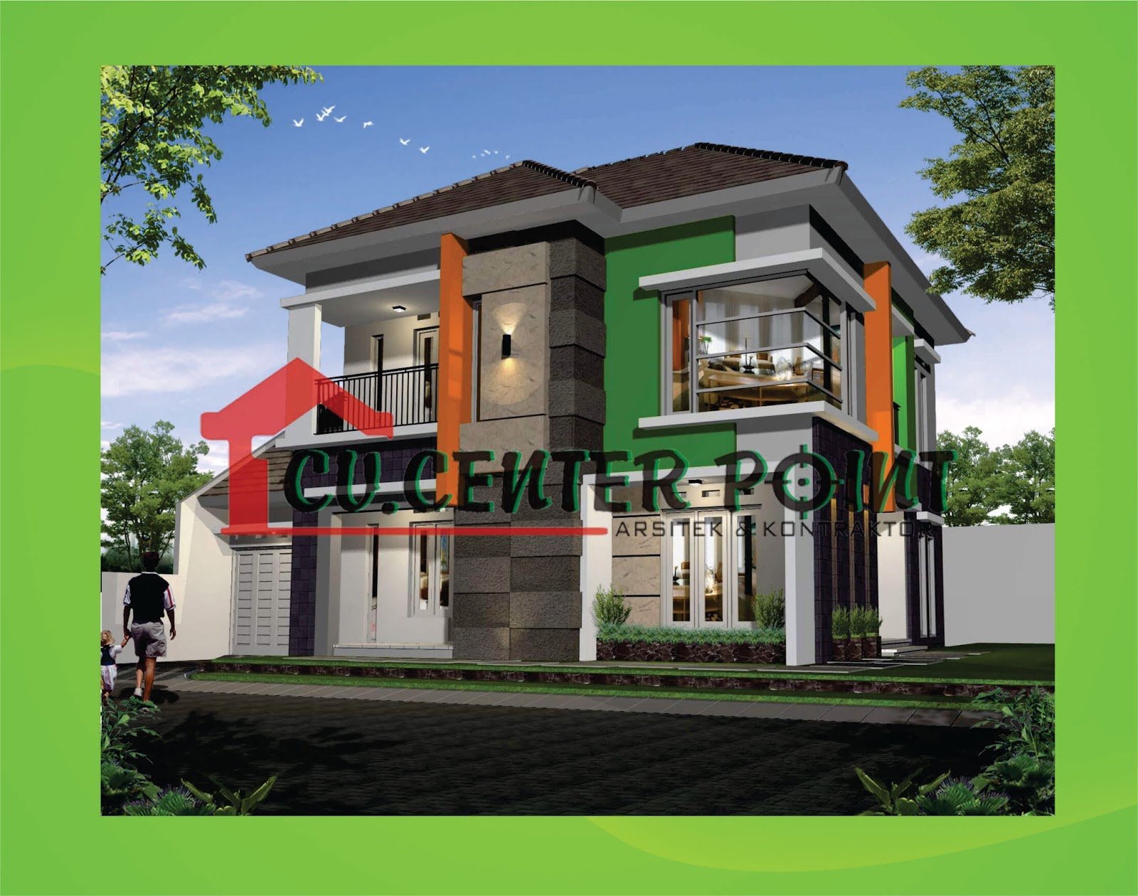 57 Desain Rumah Panggung Modern Terlengkap Parkiran Desain