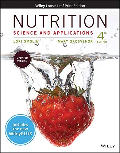 Download Nutrition: Science and Applications 4th Edition in [PDF] | by Lori A. Smolin |978-1119495376