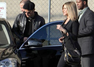 Justin Theroux With Jennifer Aniston