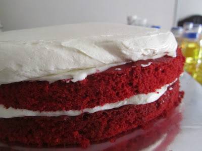 -: Red Velvet Cake.