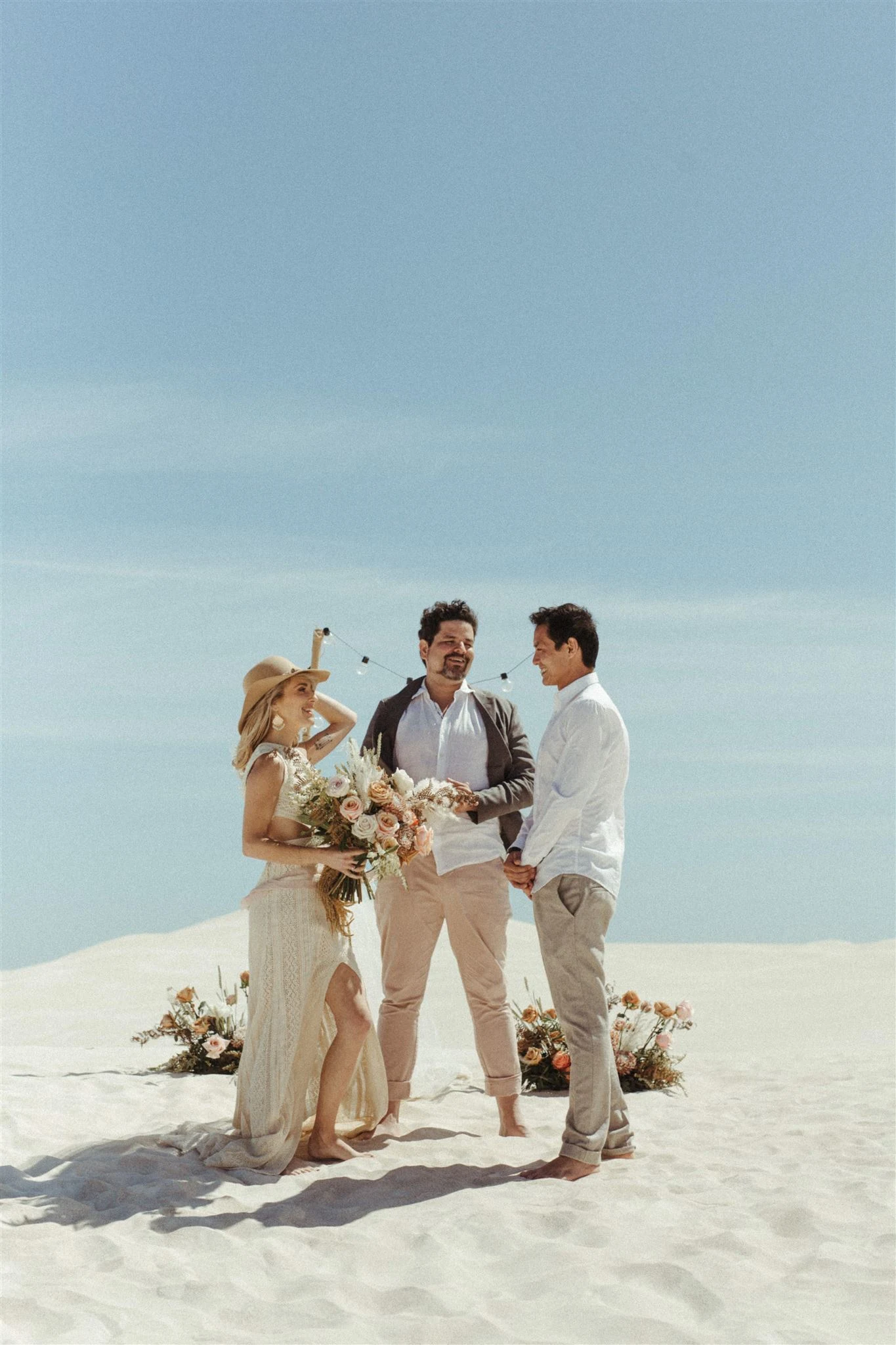 the road west wedding photography perth bridal shoot outdoor boho picnic styling