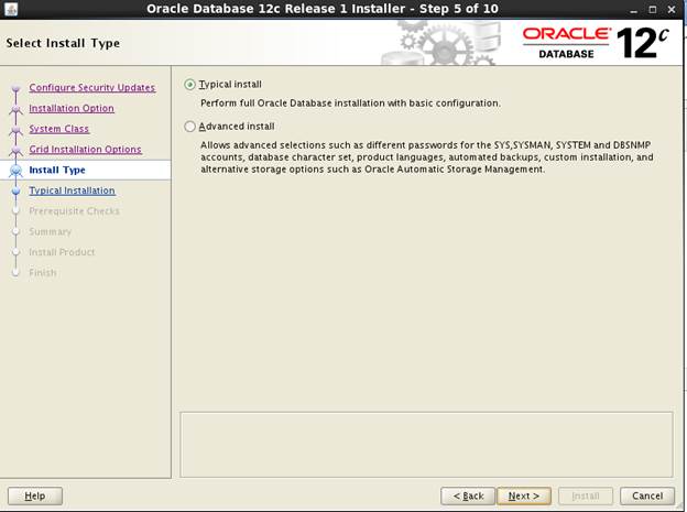 Oracle Database 12c Installation in Linux