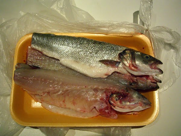 Fishmonger at night in Istanbul.