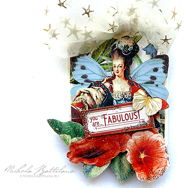 Marie Antoinette ATC Tags - Nichola Battilana
