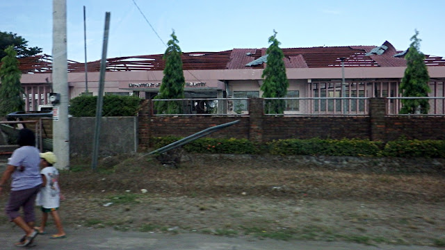 Yolanda-ruined DTI Building Palo Leyte