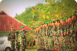 Suko Pranoto Buka Penyerahan Simbol peleton Beranting Yudha Wastu Pramuka Jaya