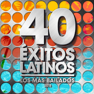 cover - VA.- 40 Éxitos Latinos 2015 - Los Más Bailados