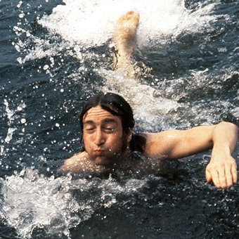 John Lennon, John Lennon Swimming, Beatles