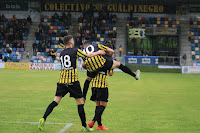 Partido del Barakaldo contra el Burgos