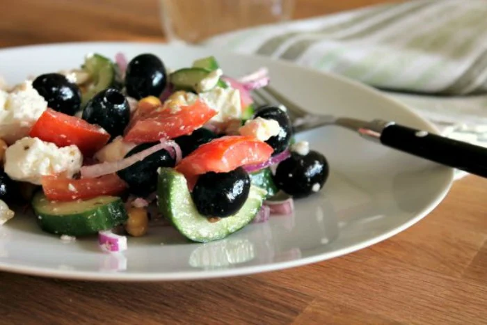 Greekish Summer Salad