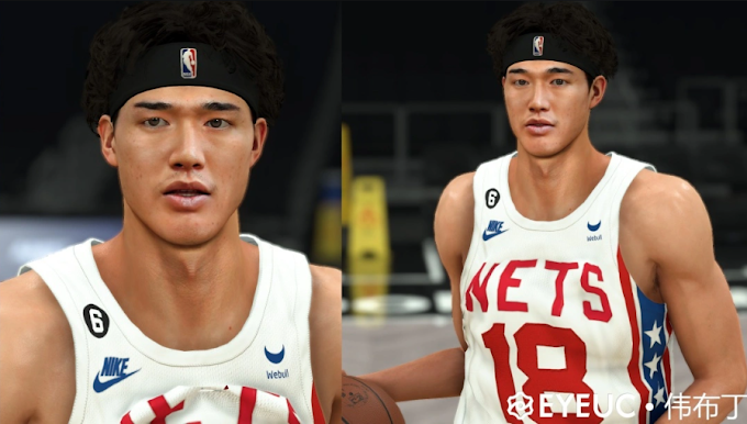 Yuta Watanabe Cyberface v1.1 by Wei pudding | NBA 2K23