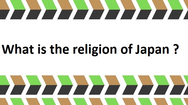 What is the religion of Japan