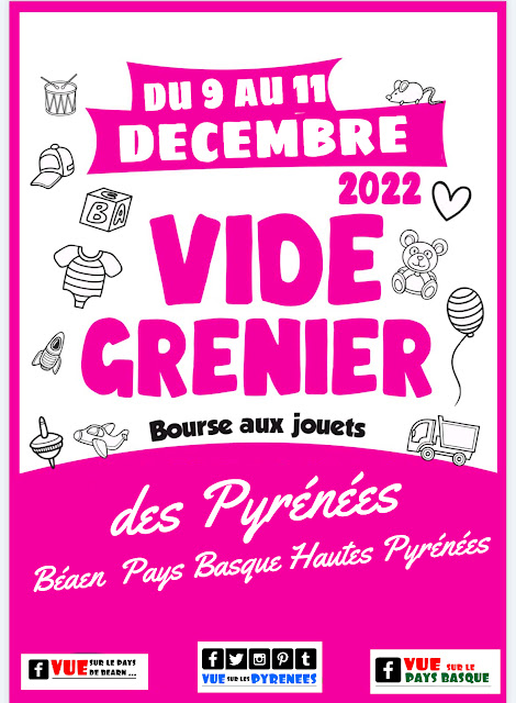 Vide Greniers #2 décembre 2022 des Pyrénées