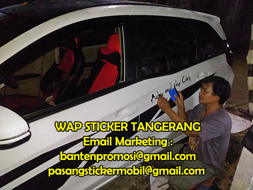 Pasang Stiker Mobil Jakarta: Pasang Cutting Sticker 