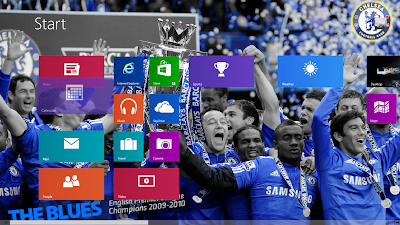 Chelsea FC 2013 Theme For Windows 8